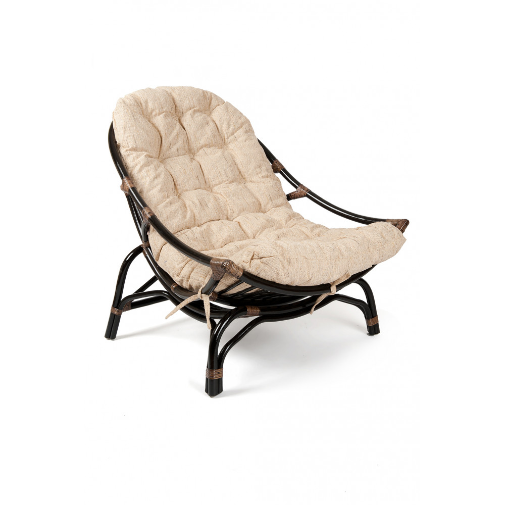 Кресло Винеция (VENICE) 5019 / без подушки / — Antique brown (античный черно-коричневый)