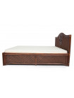 Кровать Andrea ( Пальмы ) 160*200 см, Pecan Washed (античн. орех)
