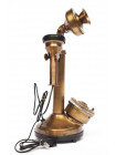 Ретро телефон # 7313 латунь, Античная медь (Antiqui Brass)