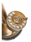 Ретро телефон # 7313 латунь, Античная медь (Antiqui Brass)