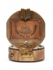 Компас Брантона в подарочной коробке # 11235 латунь/дерево, Античная медь (Antiqui Brass)