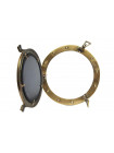 Зеркало-иллюминатор # 9908 сплав алюминия, Античная медь (Antiqui Brass)