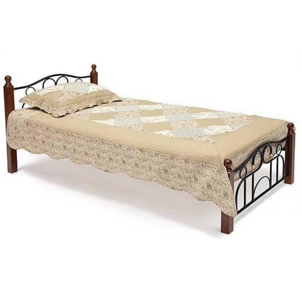 Кровать AT-808 WB Деревянная решетка, 120*200 см (Single bed)