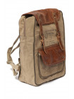 Рюкзак Secret De Maison PARFUM ( mod. M-11400 ) кожа буйвола / ткань хлопок, коричневый, ткань: винтаж