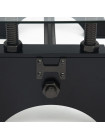 Стол Secret De Maison CHEVALET со стеклянной столешницей (mod. 4272-GTV), черный