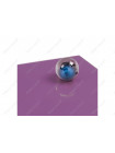 Стол стеклянный Кубо (Cubo) 100 фиолетовый