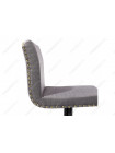 Барный стул Кровн (Crown) grey fabric