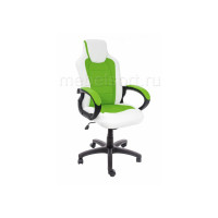 Компьютерное кресло Кадис (Kadis) светло-зеленое / белое