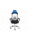 Компьютерное кресло Атлант (Atlant) белое / черное / голубое