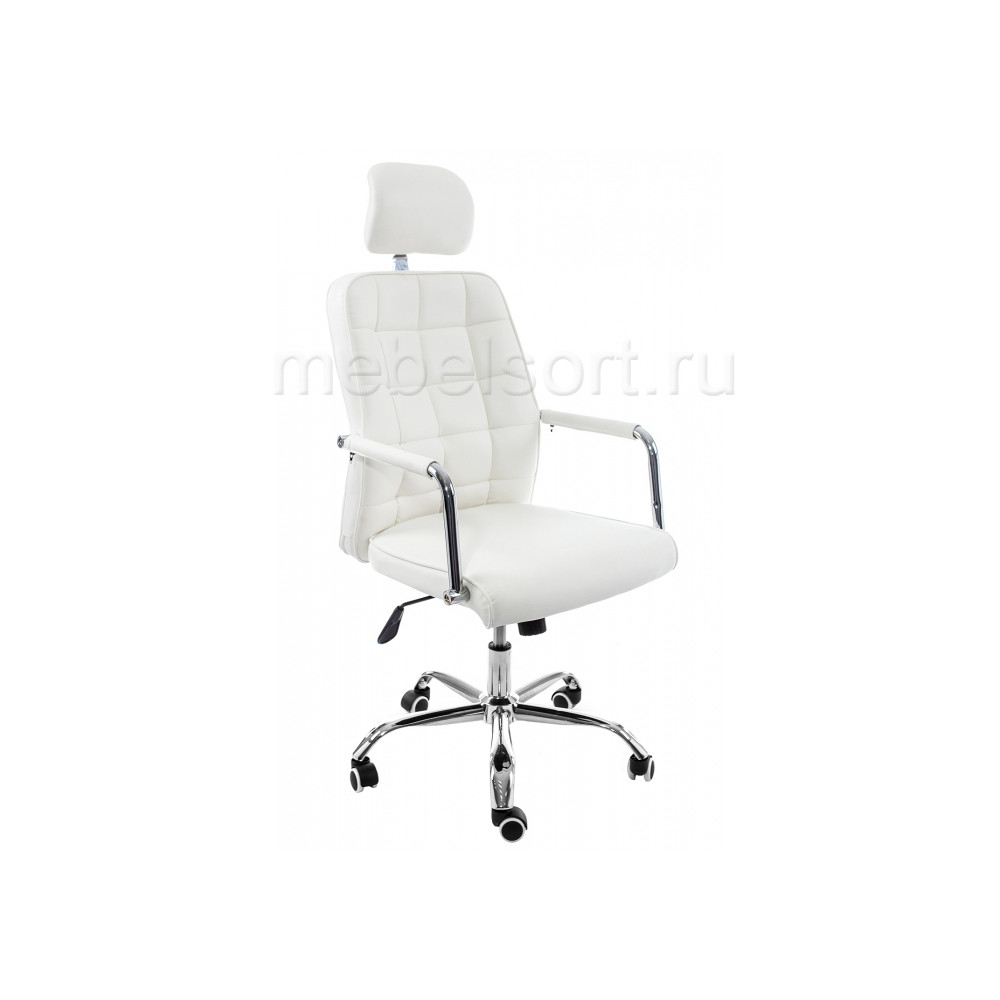 Компьютерное кресло Атлас (Atlas) белое