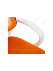 Компьютерное кресло Ергоплюс (Ergoplus) белое / оранжевое
