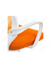 Компьютерное кресло Ергоплюс (Ergoplus) белое / оранжевое