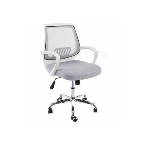 Компьютерное кресло Ергоплюс (Ergoplus) белое / серое
