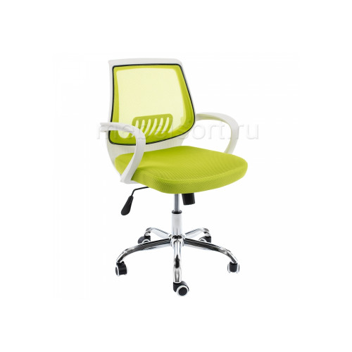 Компьютерное кресло Ергоплюс (Ergoplus) белое / зеленое