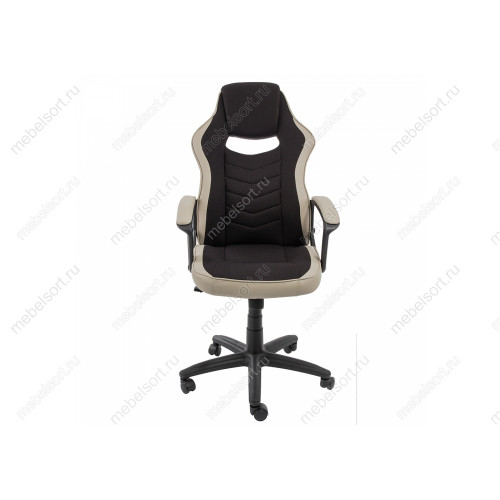 Компьютерное кресло Геймер (Gamer) черное / серое