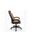 Компьютерное кресло Кадис (Kadis) коричневое / бежевое