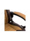 Компьютерное кресло Кадис (Kadis) коричневое / бежевое
