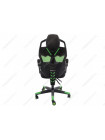 Компьютерное кресло Рыцарь (Knight) черное / зеленое