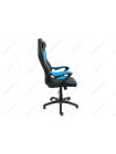 Компьютерное кресло Леон (Leon) черное / голубое
