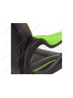 Компьютерное кресло Леон (Leon) черное / зеленое