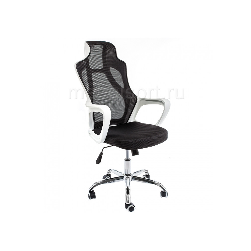 Компьютерное кресло Локал (Local) белое / черное
