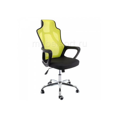 Компьютерное кресло Локал (Local) черное / зеленое
