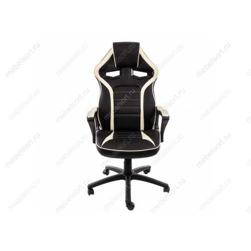 Компьютерное кресло Монза (Monza) черное / бежевое