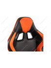 Компьютерное кресло Райсер (Racer) черное / оранжевое