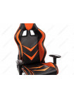 Компьютерное кресло Райсер (Racer) черное / оранжевое