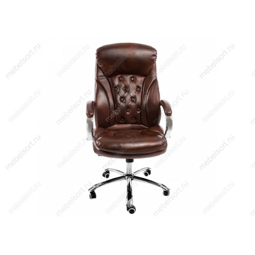 Компьютерное кресло Рич (Rich) коричневое