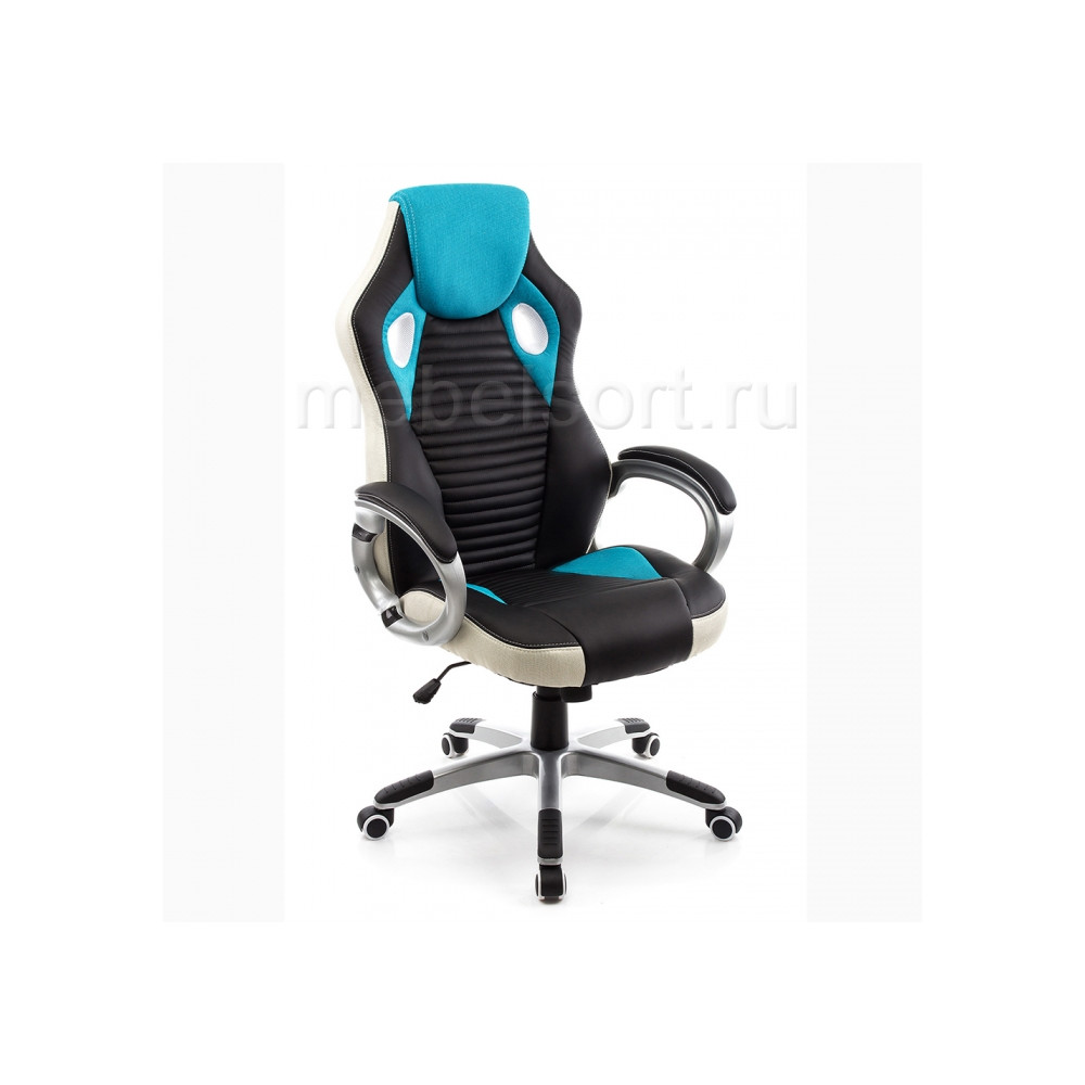 Компьютерное кресло Рокетас (Roketas) голубое